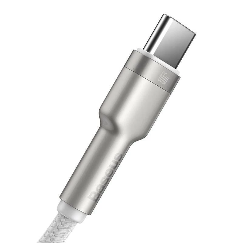 Baseus Cafule USB-A auf USB-C Kabel, 66W, 1m, Weiß