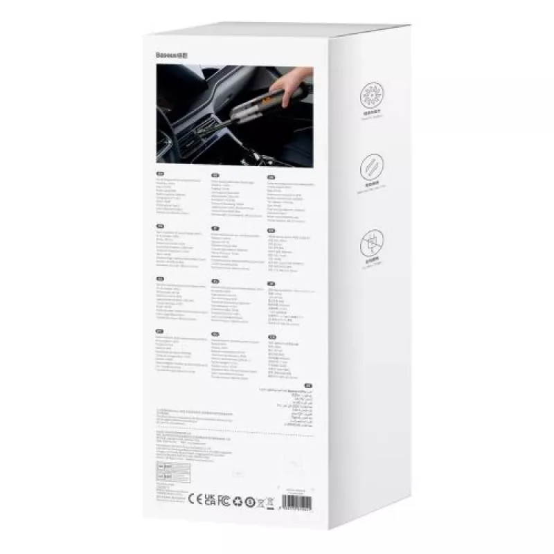 Baseus Auto-Staubsauger A2 Pro, Saugkraft 6000Pa, 80W, Schwarz