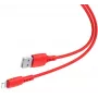 Baseus Colorful Cable USB-A auf Lightning 2.4A 1.2m Rot