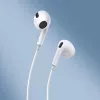 Baseus Encok C17 In-Ear Kabelgebundene Kopfhörer mit USB Typ-C Mikrofon Weiß (NGCR010002)