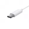 Baseus Encok C17 In-Ear Kabelgebundene Kopfhörer mit USB Typ-C Mikrofon Weiß (NGCR010002)
