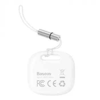 Baseus Home Intelligent T2 Pro Schlüsselanhänger Kabelloser Schlüssel- und Gegenstandsfinder BT 5.0 Weiß (FMTP000002)