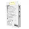 Baseus Home Intelligent T2 Pro Schlüsselanhänger Kabelloser Schlüssel- und Gegenstandsfinder BT 5.0 Weiß (FMTP000002)