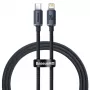 Baseus Lightning auf USB-C PD QC Kabel 20W 480Mbps 1,2m Schwarz