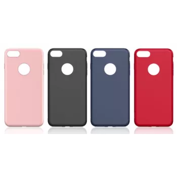 Baseus Mystery Case für Apple iPhone 7 - Schwarze TPU-Rückseite