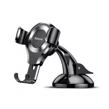 Baseus Osculum SUYL-XP0S Gravity Car Holder for Windshield or Dashboard - Silver