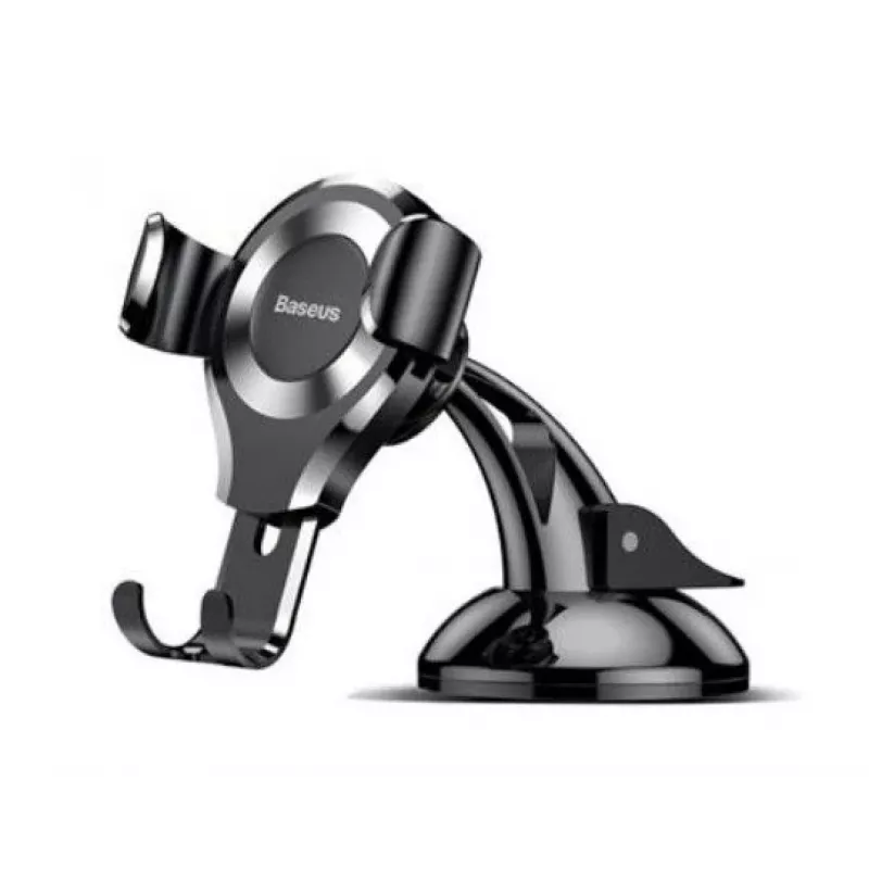 Baseus Osculum SUYL-XP0S Gravity Car Holder for Windshield or Dashboard - Silver