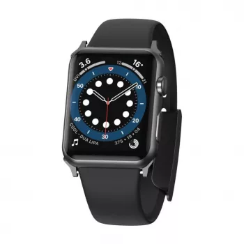 Baseus Slip-Thru Armband für Apple Watch 3/4/5/6/SE 38mm/40mm Schwarz (LBWSE-01)
