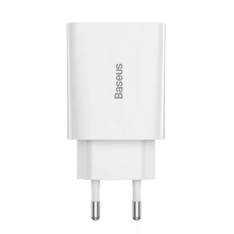Baseus Speed Mini Quick Charger, USB-C, PD, 3A, 20W (Weiß)