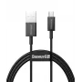 Baseus Superior Schnelllade-Datenkabel MicroUSB 2m Schwarz
