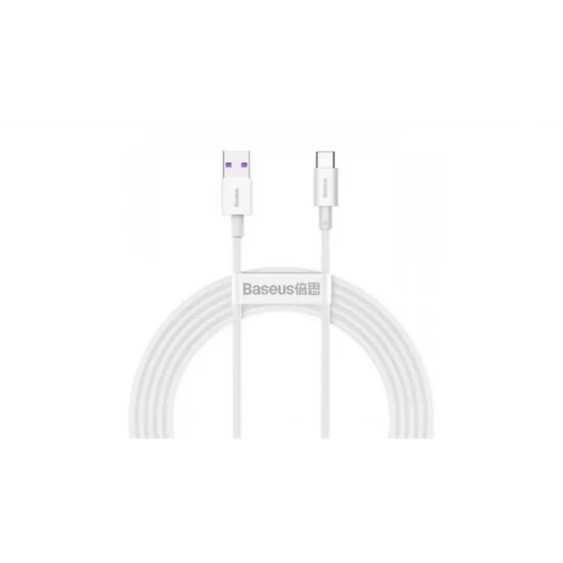 Baseus USB-A auf USB-C Kabel 1m Weiß 66W CATYS-02