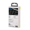 Baseus WXQY-01 Bluetooth 5.0 Auto-AUX-Empfänger mit Micro-USB-Ladefunktion – 10 m Reichweite, 145 mAh, Schwarz