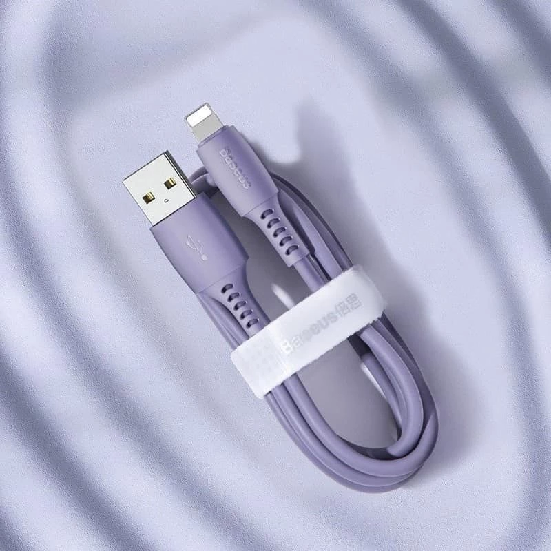 Baseus Yiven Kabel USB-A auf Lightning 2,4A 1,8m Blau Lila