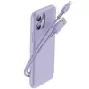Baseus Yiven Kabel USB-A auf Lightning 2,4A 1,8m Blau Lila