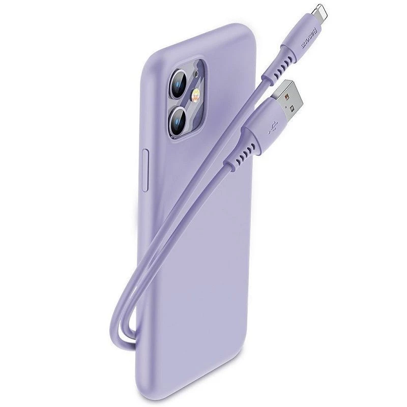 Baseus Yiven Kabel USB-A auf Lightning 2,4A 1,8m Blau Lila