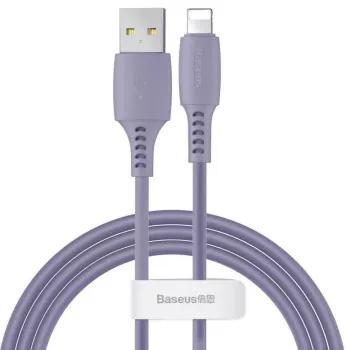Baseus Yiven Kabel USB-A auf Lightning 2,4A 1,8m Blau Lila