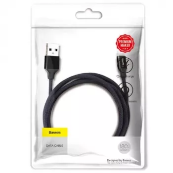 Baseus Yiven Lightning-Kabel 1,8 m Schwarz (CALYW-A01)