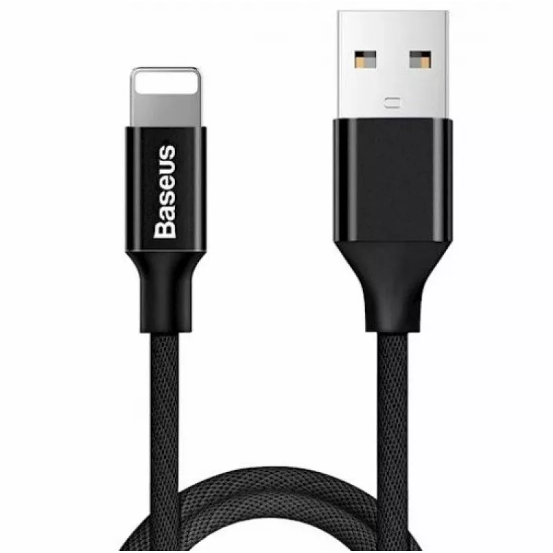 Baseus Yiven USB-A auf Lightning Kabel 1,2m 2A Schwarz