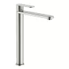 BASIN MIXER RIO STANDING HIGH BRU NICKEL