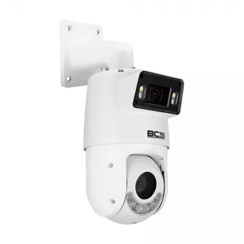 BCS 4MP PTZ IP Kamera BCS-L-PSIP24425SCR10L5-Ai2 mit 5-fach optischem Zoom, Smart IR, AI Perimeter Protection