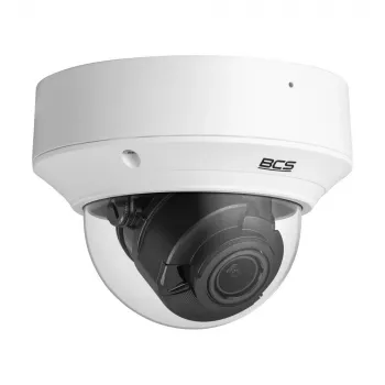 BCS 5MP IP Dome Camera BCS-P-DIP55VSR4-Ai2 mit motorisierter Varifokallinse, KI-Analytik, 40m IR, IP67, IK10
