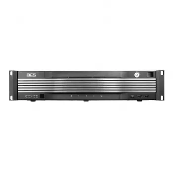 BCS 64-Kanal IP NVR 4K U-NVR6408R-A-4K mit 2x12TB HDD