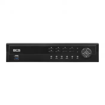 BCS 8-Kanal 4K PoE Netzwerk-Videorekorder NVR mit 6TB HDD, BCS-U-NVR0802-A-4K-8P(6TB)
