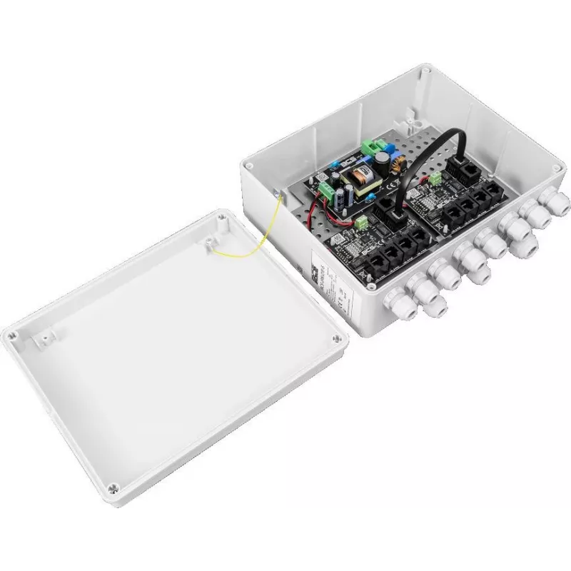 BCS 8MP IP-Bullet-Kamera mit motorisiertem Varifokalobjektiv, 50m IR, IP67, IK10, PoE