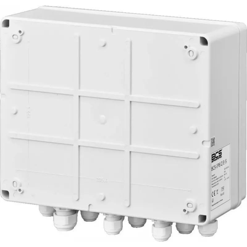 BCS 8MP IP-Bullet-Kamera mit motorisiertem Varifokalobjektiv, 50m IR, IP67, IK10, PoE