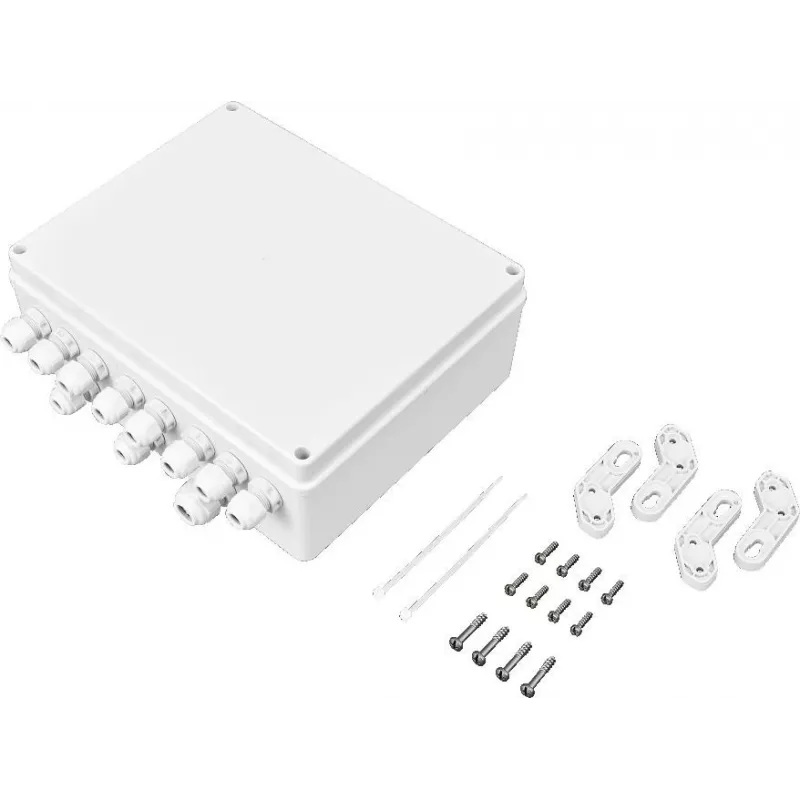 BCS 8MP IP-Bullet-Kamera mit motorisiertem Varifokalobjektiv, 50m IR, IP67, IK10, PoE
