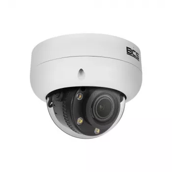 BCS 8MP IP Dome Camera BCS-L-DIP58VCR5L5-Ai1 mit motorisierter Varifokallinse, KI-Perimeterschutz, 50m IR, IP67, IK10