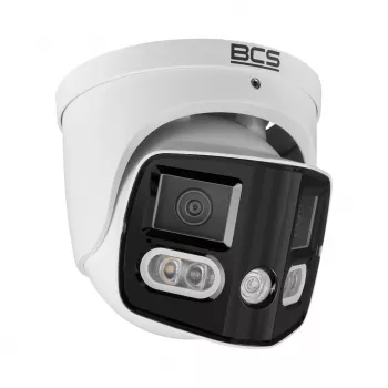 BCS 8MP IP Turret Kamera 2,8mm Festbrennweite 30m IR AI Perimeter Protection