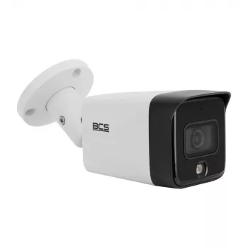 BCS 8MP Außen-Bullet-IP-Kamera mit KI-Analytik, 3,6-mm-Objektiv, 30 m IR, IP67, PoE