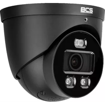 BCS 8MP Außen-Dome-IP-Kamera mit KI-Analytik, PoE, IK10