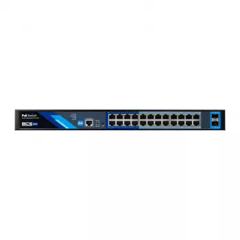 BCS BCS-B-SP24G-2SFP-M 24-Port Gigabit L2 Managed Switch mit 2 SFP-Steckplätzen