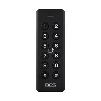 BCS BCS-L-CKRS-M9Z RS485 MIFARE Zutrittsleser, Schwarz, IP65