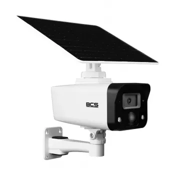 BCS BCS-L-TIP24FCR3L2-Ai-4G(SET) 2MP 4G LTE Bullet IP Kamera mit KI, Zwei-Wege-Audio, IP67, MicroSD