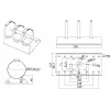BCS BCS-V-AS Outdoor-Video-Türsprechanlage, 2-Draht, 720p HD, Silber