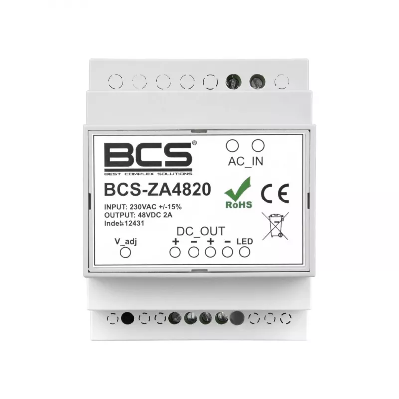 BCS BCS-ZA4820 48V 20A 960W Schaltnetzteil
