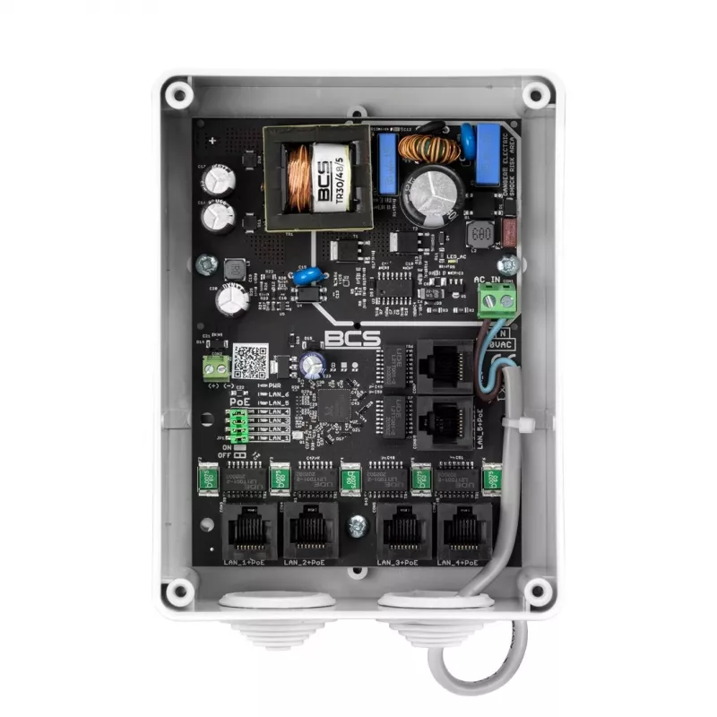 BCS IP5/E-S-II 5MP Außen-Netzwerk-Bullet-Kamera mit 30m IR, True WDR, PoE, IP67