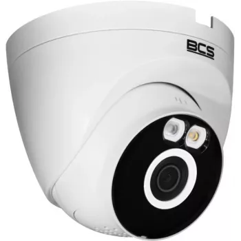 BCS LINE BCS-L-EHOME03 2MP Indoor Wi-Fi Kamera mit Schwenk-/Neigefunktion, Nachtsicht, Gegensprechanlage, Bewegungserkennung, Personenerkennung, Auto-Tracking, MicroSD-Unterstützung, Ton- und Lichtalarm, kompatibel mit BCS Smart App