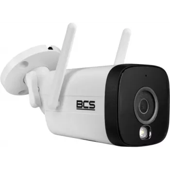 BCS LINE BCS-L-TIP15FSR3L3-W-Ai 5MP Bullet IP-Kamera mit WLAN, KI-Erkennung und 30m IR