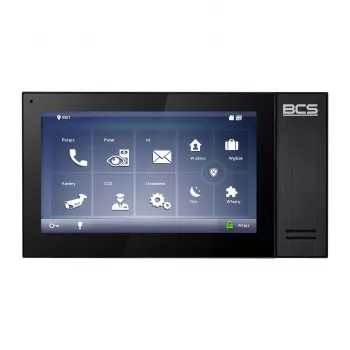 BCS-MON7400B-S 7 Zoll TFT-LCD-Monitor mit HDMI, VGA, BNC, Schwarz