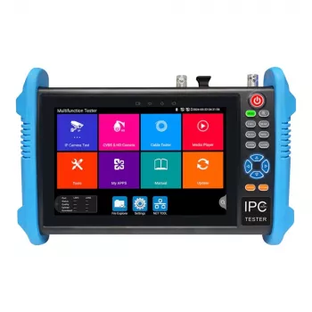 BCS-MS7.0LCD-LITE(3) 7,0 Zoll LCD-Digitalmikroskop mit IPS-Display, 12 MP, 1x-1200x Vergrößerung, 8 LED-Leuchten, wiederaufladbarer Akku, verstellbarer Ständer