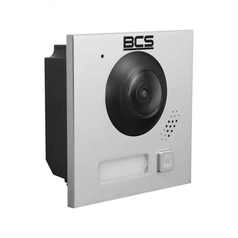 BCS Outdoor Video Intercom Panel BCS-PAN-KAM(4) - 4 Teilnehmer, Silber/Grau