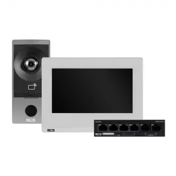 BCS-P-VIS02 7-Zoll-Android-PoE-Touchscreen-Innenmonitor mit SIP-Gegensprechanlage, Wi-Fi, 6 Alarmeingängen, RS485
