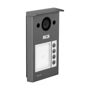 BCS-PANx401G-2 Outdoor IP Video Intercom Panel, 2MP, PoE, Schwarz