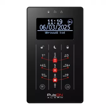 BCS PulsON LCD(BL)/S BL Zwei-Wege-Fernbedienung für Autoalarmanlagen