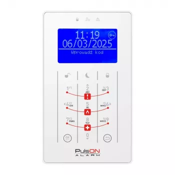 BCS PulsON LCD(BLU)/S WH 16x2 Character LCD Display Modul, blaue Hintergrundbeleuchtung, weißer Text, 5V