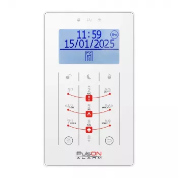 BCS PULSON LCD/S WH Raumthermostat